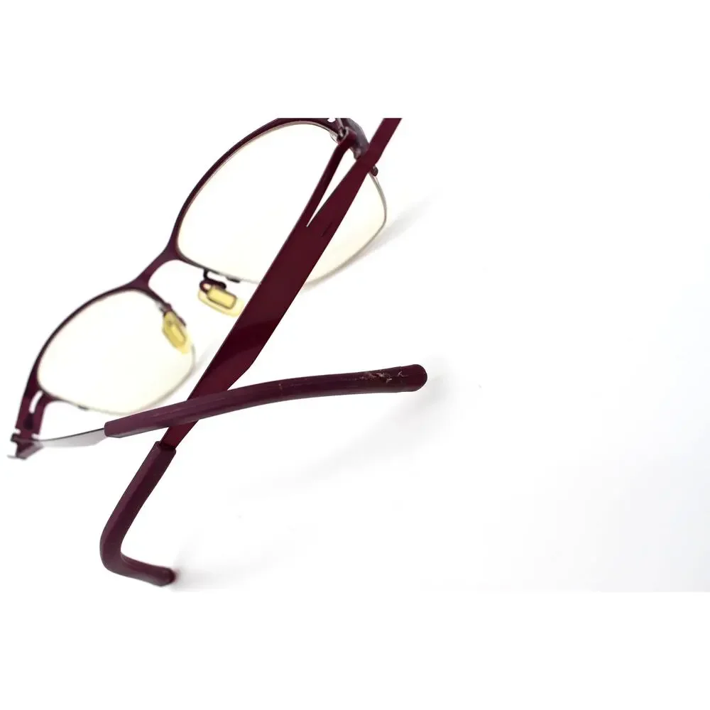 OVVO Optics MOD.3576 49-17-135mm Half Rim Eyeglass FRAMES ONLY - GOOD CONDITION